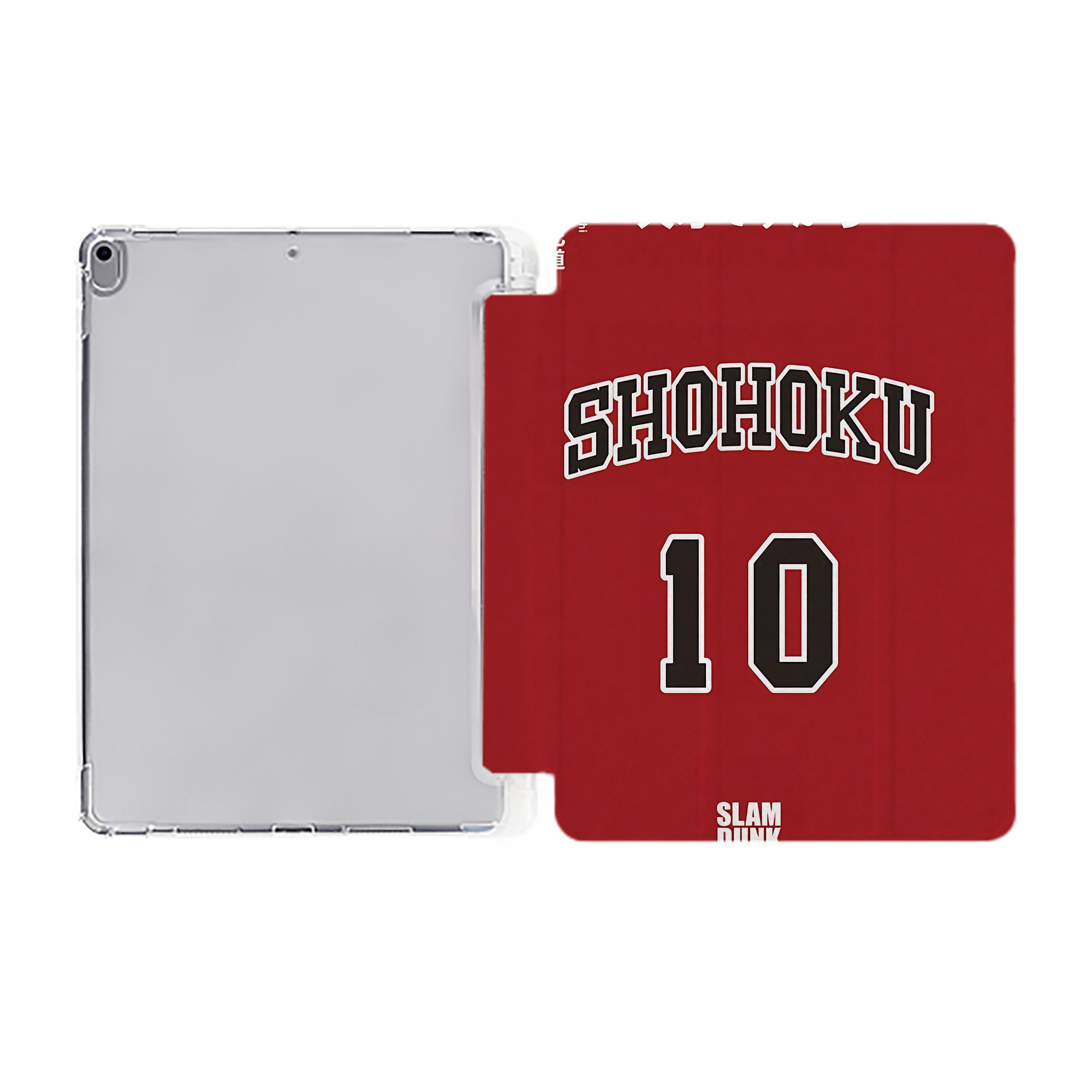 （画像用） SLAM DUNK／スラムダンク IPad ケース ペン収納付き 三つ折りスタンド PUレザー×シリコン 対応機種9.5/10.5/10.9インチ